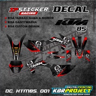 KTM 85 Decal Sticker - Full Body Decal Sticker KTM 85 ip. 001 CAN BE CUSTOMIZED