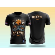 [PRINTING] ROUND MICROFIBER CUSTOM PRINTING | Nama + Gambar Sendiri atas Baju Microfiber Jersey Oren