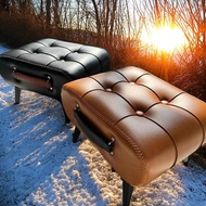 Sofa Stool bench stool bench sofa stool chair sofa Foot Stool Coffee Table Low Stool High-End Cream 