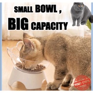 Pet Feeder Bowl Bekas Makanan Kucing Bekas Kucing Mangkuk Makanan Kucing Mangkuk Kucing Cat Feeder Bowl