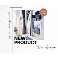 Multifunctional Hijab Rack Shoe Rack/ Multipurpose Hanging Rack 10 Tiers Size 51 x 24 x 140 Cm