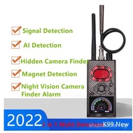2022 Newest K99 Hidden Camera Bug Detector LCD Anti Detector RF Signal Wireless GPS Car Tracker List