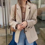 Women's Blazer Suits Long Sleeve Korean Style Long Sleeve Jacket Women's Shirt Blazer Blazer Women's Tops