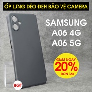 Samsung A06 4G - A06 5G Case Black and Tempered Glass