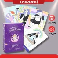 Bộ bói bài Oracle Sacred Self Care Oracle Decks Size Tiêu Chuẩn Bản Tiếng Anh TAROT
