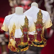 ลายมาใหม่!! เสื้อองค์ท้าวเวสสุวรรณ องค์ท้าวเวสสุวรรณบัลลังค์นาคราช ประทานทรัพย์ เสื้อเทพ เสื้อมงคล เ