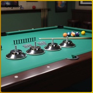 Gepnoo Billiard Table Adjustable Feet Set Silver Finish 5 Inch Table Leveling Feet for Game Room