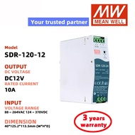 MEAN WELL SDR-120-12 SDR-120-24 SDR-120-48 DC12V 24V 48V Switching Power Supply Meanwell DC power