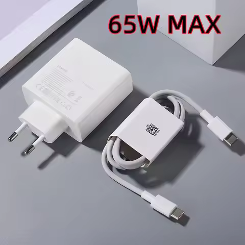 HUAWEI Matebook 16 D16 15 GT 14 13 XS X Pro E Charger 65W PD Fast Charge EU Power Adapter + 1M/1.5M/