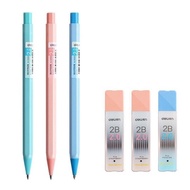 Deli 2.0MM Mechanical Pencil Clutch Pencil Lead Holder 2.0 MM