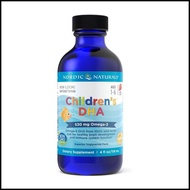Original NORDIC NATURALS CHILDREN'S DHA LIQUID (CHILDREN) STRAWBERRY FISH OIL USA 100% ORI