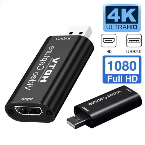 USB 2.0 Video Capture Card 1080P USB 2.0 Video Capture Card Output 1080P Input 4K 2.0 Game Grabber B
