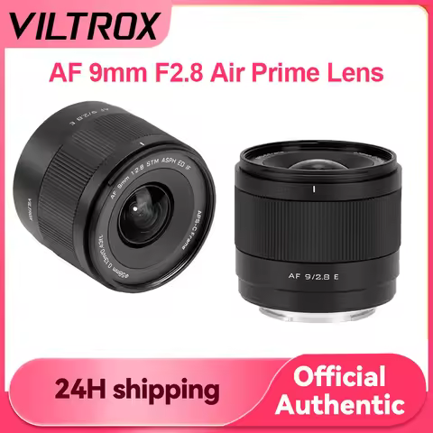 VILTROX AF 9mm F2.8 Air Ultra-Wide Angle Auto Focus APS-C Prime Lens For Sony E ZV-E10II A7Ⅲ Nikon Z