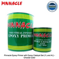 Pinnacle Epoxy Primer with Epoxy Catalyst Set 1L / 4L - Choose Color and Size - Epoxy Zinc Chromate