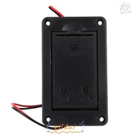 GILDAI 9V Battery Box​, ​Pickup Connector ​Black ​Guitar Battery Holder​, Great accessory Battery Co