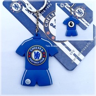 GANTUNGAN Chelsea The Blues Football Player Jersey Keychain