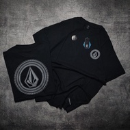 Black VOLCOM Printed T-Shirt Imported For Men S-5XL