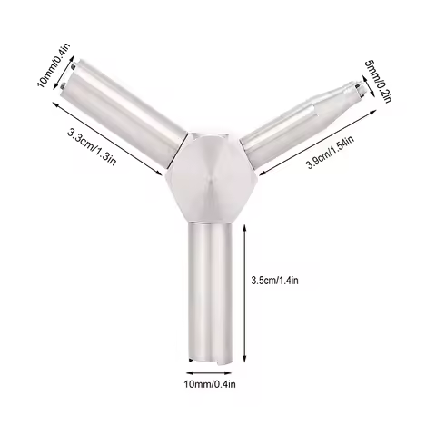 NEW Outdoor Hunting Gas Valve Key Steel Triple Force Magazine Charging Tool For GBB AEG KSC WA Airso