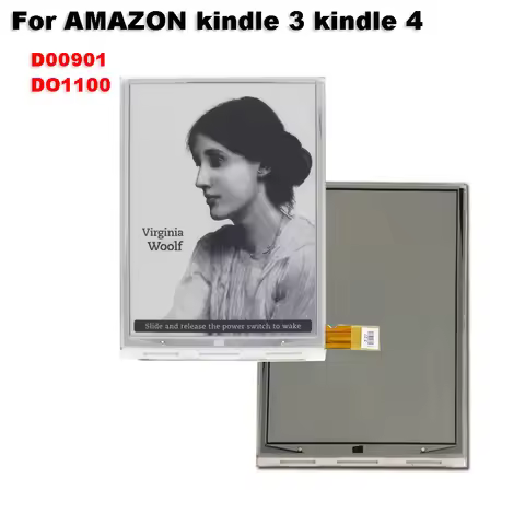 6 E-INK For AMAZON kindle 4 K4 DO1100 kindle K3 D00901 LCD Screen ebook Reader Replacement