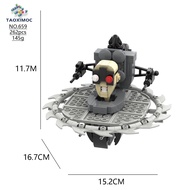 Monitor And Toilet Mans Toy Titan Clock King Audio Man Building Blocks Tv Man Assembling Building Bl