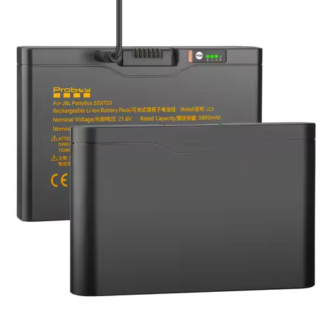 21.6V 5800mAh FG6CELL21700G USB-C Replacement Battery For JBL Partybox520 Partybox720 Bluetooth Spea