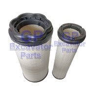 EC210D/EC210E/EC220D/EC220E Hydraulic Excavator Engine Air Filter / Air Cleaner Set (VOE17500251/3)