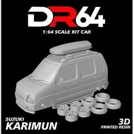 DR64 Kit Car 1/64 scale Karimun Kotak Kalcer Hotwheel Karimun Wagon/ Resin Car Kit