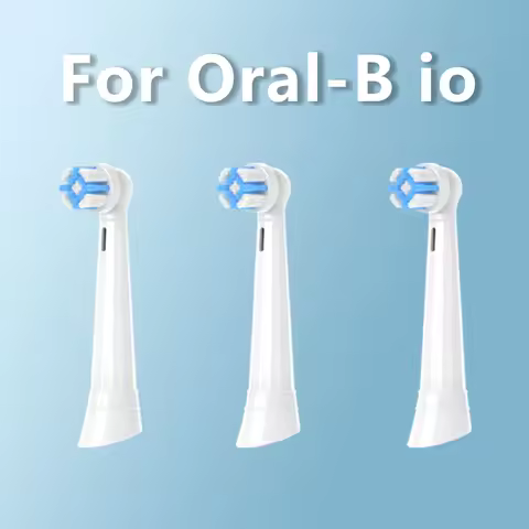 Toothbrush Head Compatible With Oral-B iO 6 7 8 9 10 2 3 4 5 Sonic Electric Vacuum Toothbrush Soft B