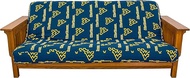 College Covers Everything Comfy West Virginia Mountaineers Futon Cover, Full (54" x 76" x 6") Size F