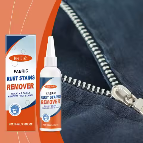 Fabric Rust Remover Cleaning Stubborn Stain Dirt Rust Spot Non Irritating Safe Long Lasting Fragranc