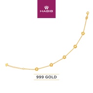 HABIB 999/24K Yellow Gold Bracelet 9700002Y