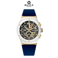 Buzz Jam Tangan Lelaki Men's Rubber Quartz Watch BZ-TT2062