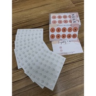 💥💥Loyalty Sticker / Sticker / Label💥💥Sticker only