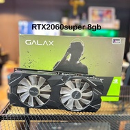 RTX2060super 8gb Galax พัดลมไฟRgb การ์ดจอมือสอง