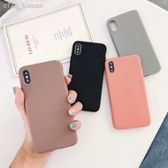 cod◘❡Candy color anti falling mobile phone case vivo 1716 1723 1718 1726 1713 1714 1724 Frosted TPU