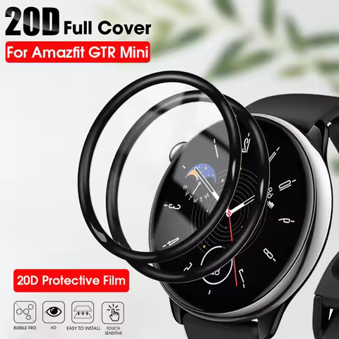 Screen Protector For Amazfit GTR Mini SmartWatch Protective Film not Tempered Glass Soft Screen Cove