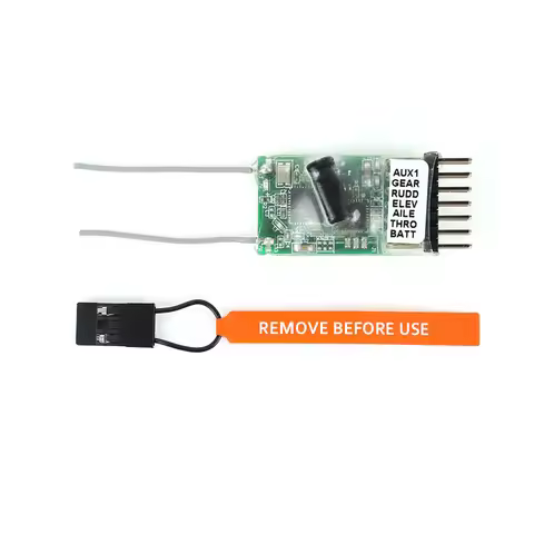 DSM2 Receiver PK AR6100e 2.4GHz 6 Channel 6CH Acceptor Fit Spektrum DX6i DX7 DX8 DX9 JR DSX6 DSX7 Tr