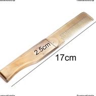 Foldable buffalo horn comb for pocket, men's comb
