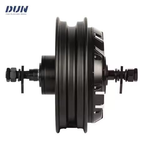 YMMotor 10x2.15 Inch 7000W 120KMH 48V 60V 72V 70H Brushless BLDC In-Wheel Hub Motor