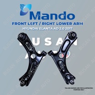 Mando Front Lower Arm Set For Hyundai Elantra AD - 54500-F2000 / 54501-F2000