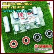 YAMAHA BUSH &amp; BEARING SET MODIFIED PNP SPORT RIM Y125 / SWING ARM Y15ZR KE LC135 [BUSH IS SAME]