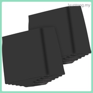2 Pcs Foot Pads Non Furniture Ladder Feet Stabilizer 4.30X4.20X2.30CM Black lyuntong