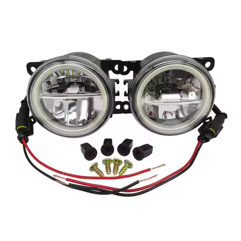 Car Front LED Fog Lights DRL Daytime Running Light For Citroen C3 C4 C5 C6-T48C