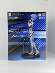 SEGA 新福音戰士劇場版 Luminasta Figure 綾波麗 綾波零 暫稱 EVA 白作戰服 景品 Rei Ayanami