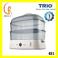 Trio Food Steamer TFS48 / TFS-48 (43L) with  Double Heaters