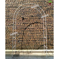 HY-6/customizable-Arch Flower Stand Simple Wrought Iron Lattice Climbing Frame Grape Arch Rose Chinese Rose Garden Garde