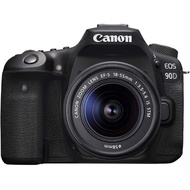 Canon EOS 90D DSLR Camera with Kit EF-S 18-55mm f/4-5.6 IS STM (Bulk pack)