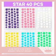 Star Hydrocolloid Acne Patch / Pimple Patch Colorful