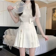 New Chinese Style Chinese Style Skirt Half Body Skirt Womens Spring Summer Autumn Winter High Waist