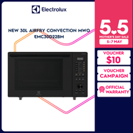Electrolux EMC30D22BM - New 30L Airfry Convection Microwave Oven with 1 Year Warranty